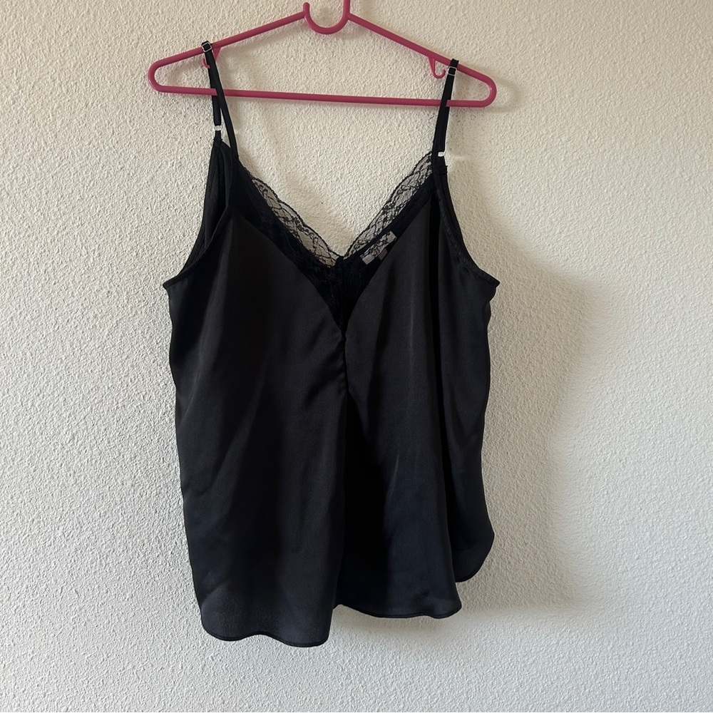 Blush Bj Sexy Dark Fairy Whimsical Goth Party Lace Tank top Women’s 2XL Black